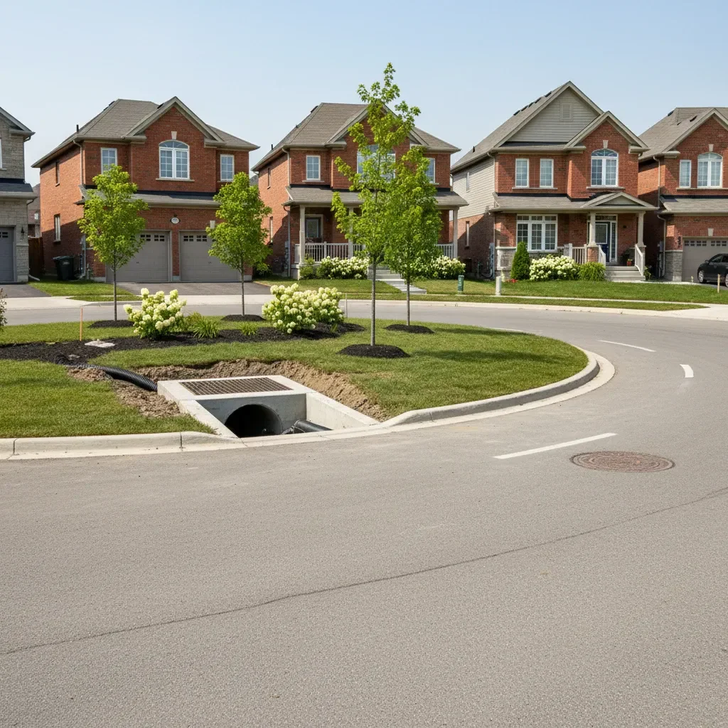 Professional Drainage service by Signature Landscaping Oshawa in Oshawa